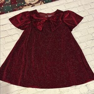 Cat & Jack Red Textured Dress